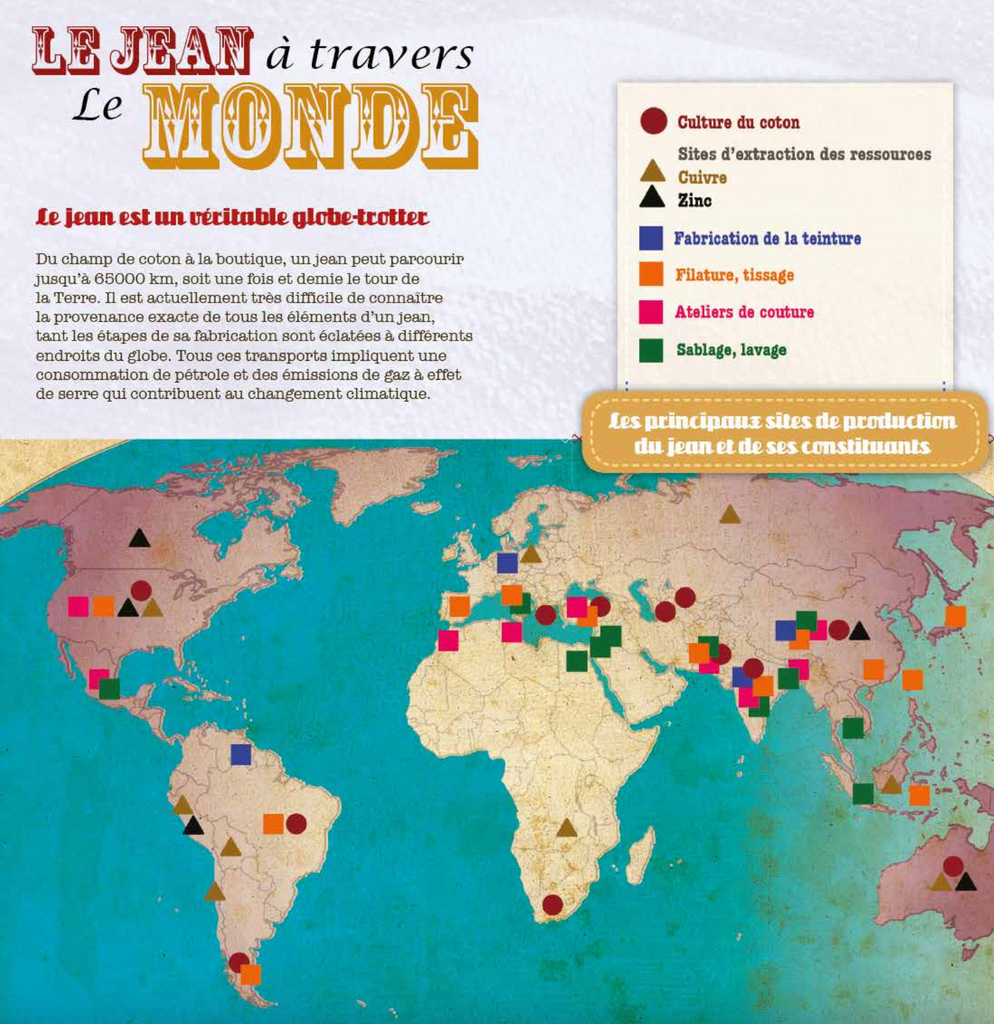 Carnet de vie d’un jean : comment le jean fait parfois le tour de la planète avant d'atterrir dans votre armoire