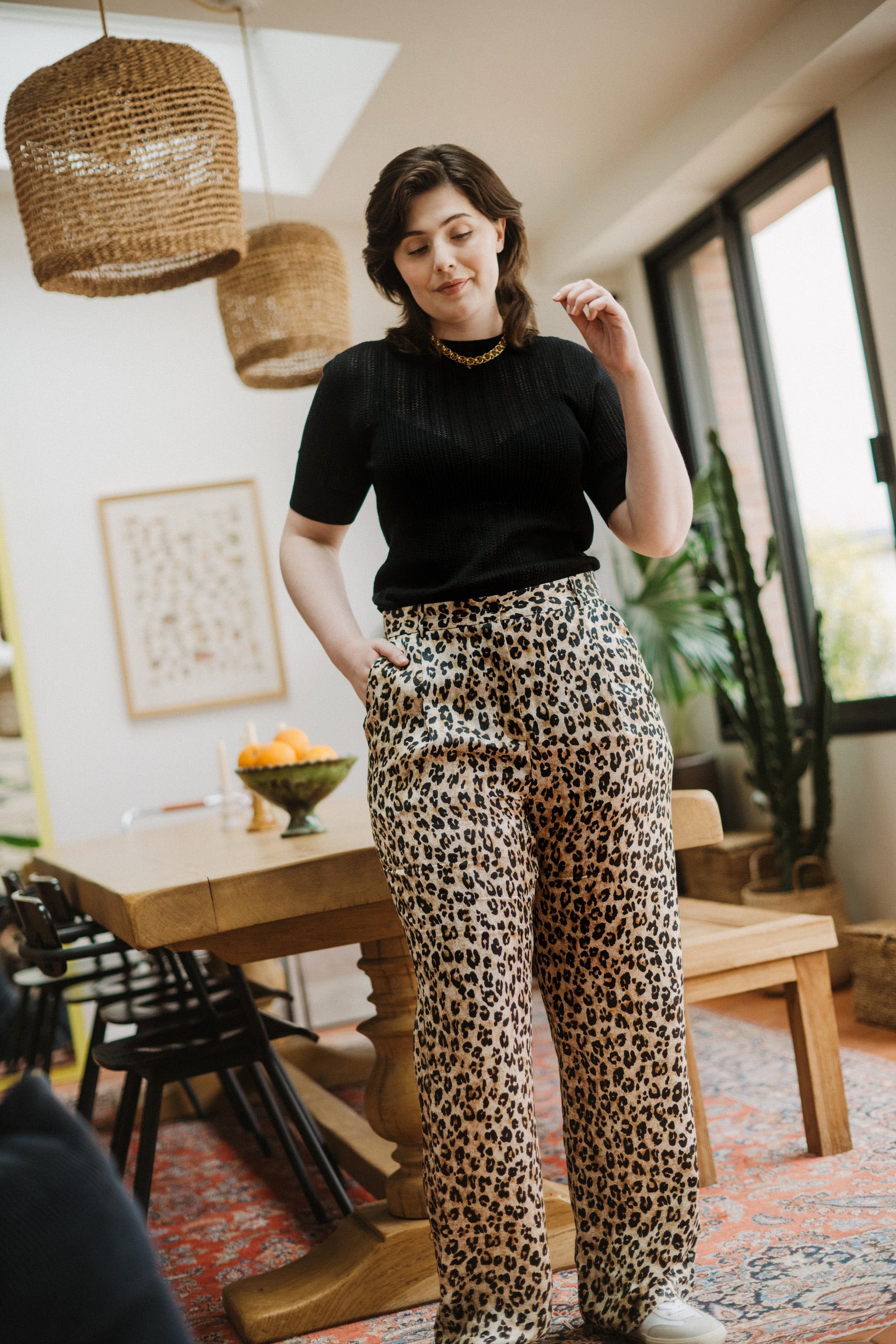 Pantalon panthère outlet